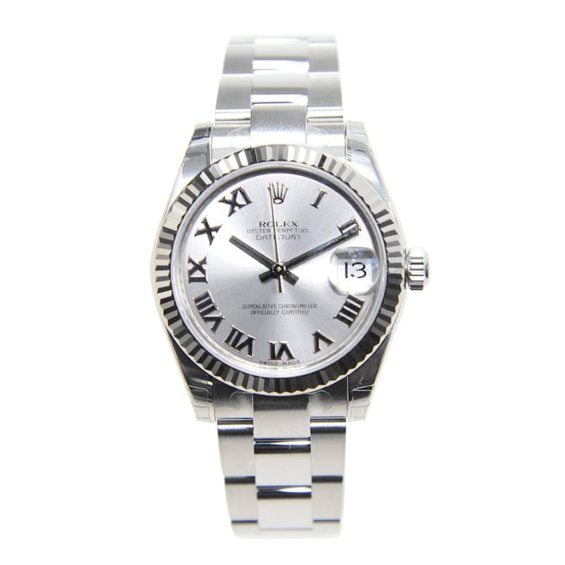 Datejust 31 Rhodium Dial Women's Watch M178274-0062